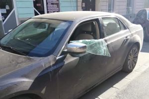 INFRACȚIUNILE în ţară scad, dar în Arad, aparent, CRESC. Încă o MAȘINĂ SPARTĂ, în centrul oraşului