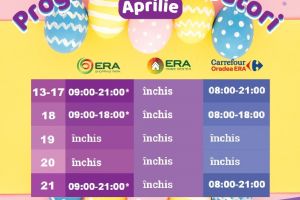 Program de Paşte ERA Park Oradea