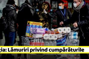 Poliţia Română: Lămuriri privind cumpărăturile de Paşte!