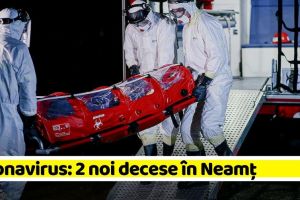 Coronavirus: 2 noi decese în Neamţ. 282 în ţară