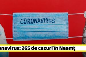 Coronavirus: 265 de cazuri confirmate în Neamţ. Vezi situaţia pe judeţe (11 aprilie)