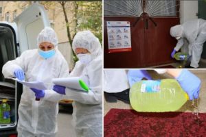Incepe distribuirea dezinfectantilor catre toate blocurile din municipiul Constanta (galerie foto)