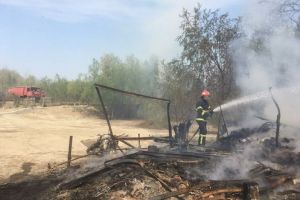 Incendiu in judetul Tulcea. Unde si cu ce forte de interventie actioneaza pompierii (galerie foto)