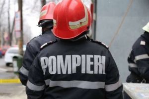 Incendiu la o baracă de lemn, în zona Gării de Nord din Timişoara