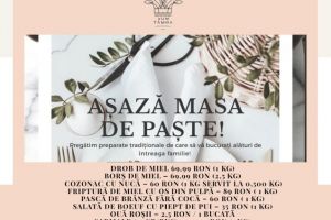 Restaurantul Sub Tâmpa îţi pregăteşte masa pentru Paşte!