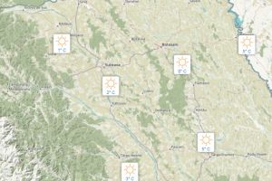 Temperatură de îngheţ, de Florii, la Botoşani. Vezi temperaturile la cele trei staţii meteo din judeţ!