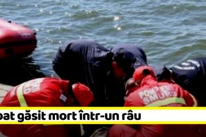 NEAMȚ: Bărbat găsit mort într-un râu