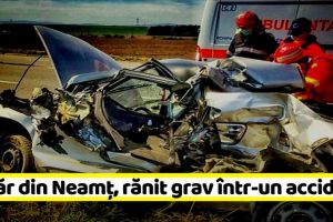 NEAMȚ: Tânăr din Neamţ, rănit grav într-un accident rutier