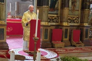 Preasfinţia Sa Virgil Bercea, cuvânt de învăţătură în Duminica Intrării Domnului în Ierusalim