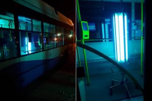 Lămpi cu ultraviolete pentru dezinfectarea mijloacelor de transport în comun din Timişoara