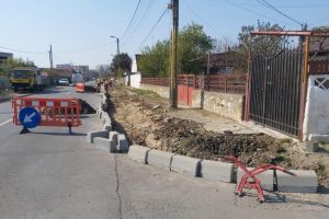 Constanta: Lucrari de frezare a carosabilului, in cartierul Palazu Mare