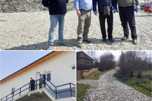 Investiţii finalizate la Sânmihaiu de Câmpie: Staţie de epurare, pietruire drumuri
