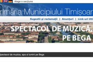 Marea digitalizare a Primăriei Timişoara: câteva formulare aruncate pe site