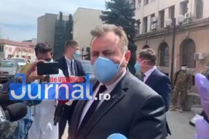 VIDEO! Ministrul Tătaru despre Spitalul Judeţean: „Am luat decizia, împreună cu ministrul Apărării, ca managementul să fie asigurat de cadre militare”