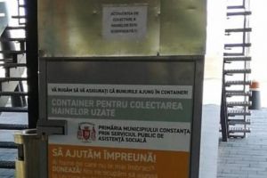 DGAS Constanta: Activitatea de colectare a hainelor este in continuare suspendata