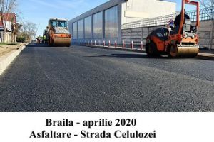 Miroase a asfalt incins! Continua marea asfaltare in Braila