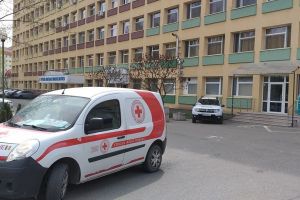 Crucea Roşie Română, o nouă donaţie pentru cei din prima linie (FOTO)
