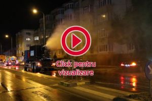 Dezinfectarea Sucevei se face şi în aer, cu un atomizor care elimină bacteriile şi viruşii