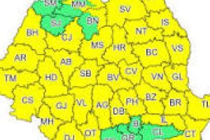 Rafale de vant de 70 km/h / Doua atentionari meteo de cod galben pentru Braila