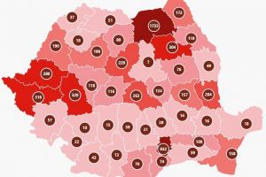 89 de cazuri de Covid-19 confirmate în Bistriţa-Năsăud. Încă cinci persoane s-au vindecat
