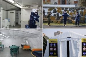 Continua operationalizarea din punct de vedere medical a Sistemului Medical Modular de Izolare si Tratament de la Constanta (galerie foto)