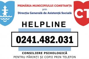 Constanta: HELPLINE. Consiliere psihologica gratuita. Care este programul de functionare 
