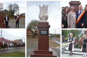 FOTO/ ”Zilele Tiurului”, prima ediţie. Dezvelirea monumentului simbol al satului , parada călăreţilor, bal şi spectacol folcloric