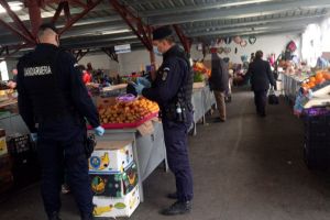 Jandarmii bistriţeni au făcut controale în pieţe