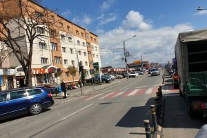 Cozi imense la ieşirea din Bistriţa spre Unirea din cauza filtrelor (FOTO)