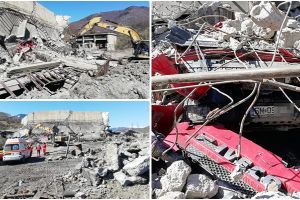 Cei doi muncitori dispăruţi sub dărâmături încă nu au fost găsiţi