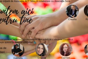  Campanie de sprijin emoţional pentru persoanele afectate de coronavirus – ”Suntem aici pentru tine”
