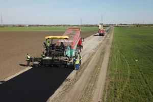 Drum comunal spre autostradă, în Timiş