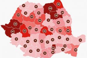 Tot 93 de cazuri de Covid-19 confirmate în judeţul Bistriţa-Năsăud