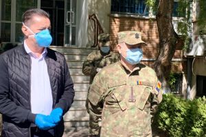 VIDEO: Ce a găsit conducerea militară în spitalele din Vrancea