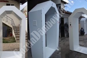 ȘTIREA DE BINE: Tuneluri de dezinfecţie, produse la Târgovişte, donate spitalelor de către Crucea Roşie Dâmboviţa
