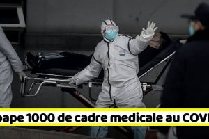 Aproape 1000 de cadre medicale au COVID-19