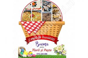 COȘUL DE PAȘTE de la Boema poate fi comandat până vineri, la ora 16:00