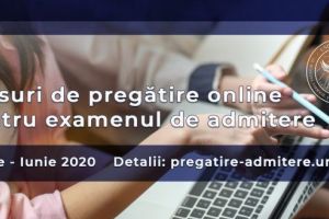 Cursuri de pregătire online pentru examenul de admitere la UMFST „George Emil Palade” din Târgu-Mureş