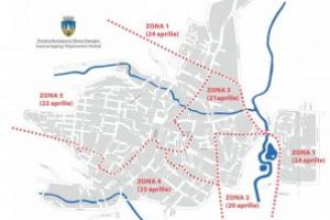 Împărţirea pe zone şi zile a acţiunii de dezinfectare a blocurilor din Sfântu Gheorghe