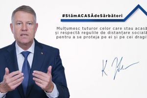 Mesajul preşedintelui înainte de Paşti: Haideţi să nu irosim acest efort! Vă rog să faceţi acest sacrificiu acum