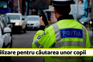 Mobilizare pentru căutarea a doi minori de 6 şi 7 ani, din Piatra-Neamţ, daţi dispăruţi