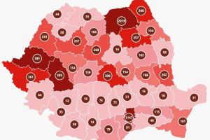 Numărul cazurilor de Covid-19 confirmate în Bistriţa-Năsăud a ajuns la 104. Încă 14 persoane s-au vindecat