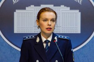 Purtatorul de cuvant al Ministerului Afacerilor Interne, comisar-sef de politie Monica Dajbog, declaratii de presa 