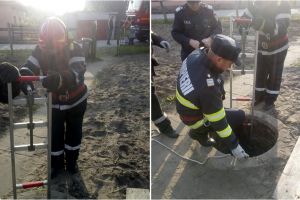 FOTO. Tragedie în prima zi de Paşte. Un sătmărean a murit după ce a căzut într-o fântână