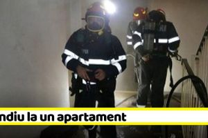 NEAMȚ: Incendiu la un apartament. Locatarii blocului s-au autoevacuat