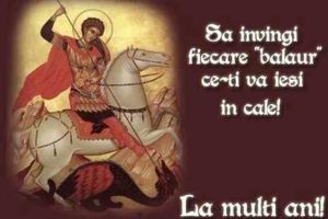 MESAJE de Sfântul Gheorghe. SMS-uri, urări şi felicitări pe care le poţi transmite celor care îşi sărbătoresc onomastica
