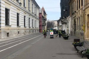 Curăţenie „ca-n Germania” doar în centrul Timişoarei, după un an cu Brantner