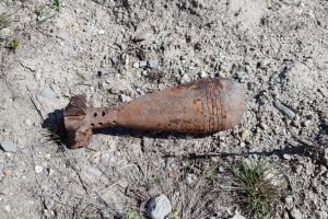 Element de muniţie găsit pe o stradă din Miercurea Ciuc