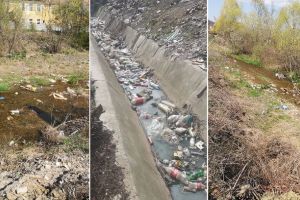 FOTO ȘTIREA TA| Strada Dorului şi Valea Aiudului sufocate de gunoaie: „Mulţumim concetăţenilor noştri”