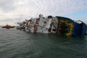 Nava Queen Hind a fost dezesuata, senalul eliberat, oile incinerate. Incep procesele. Proprietarul navei si CN APM Constanta, protagonisti